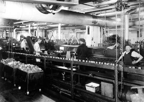 Ford Model T Assembly Line Iconic Historical Photos