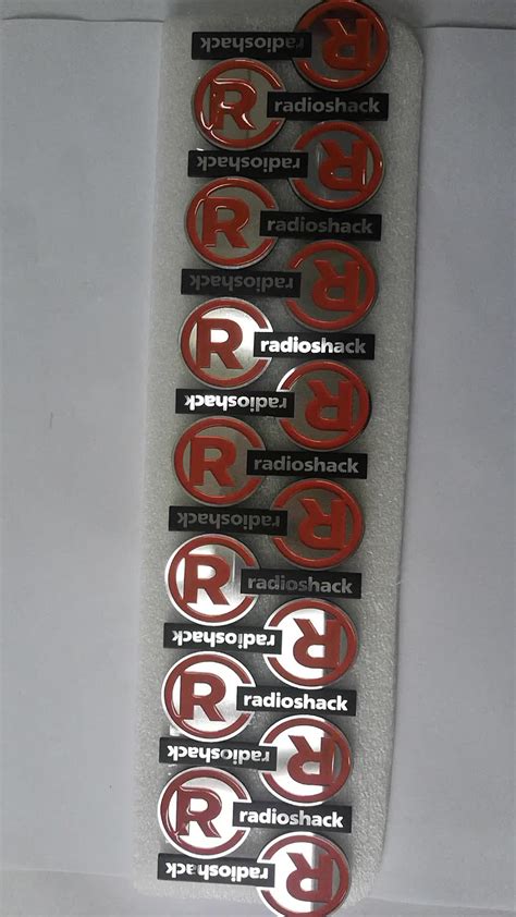 custom metal embossed logo label aluminium brand nameplate badge buy