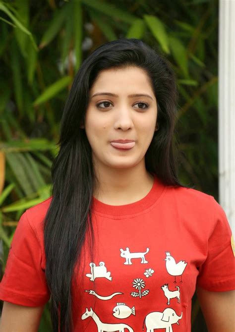 Actress Richa Panai Latest Photos In Red T Shirt And Jeans