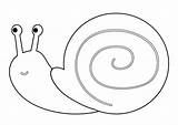 Caracol Snail Animados Tegninger Snegl Tegnet Farvelægning Regard Categorías sketch template