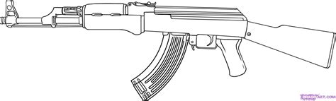 coloring pages guns