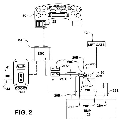 patent  lift gate power control system google patents