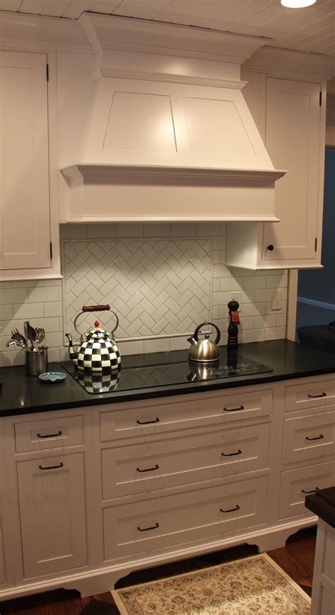 custom white wood hood kitchen cabinets  originals home decor