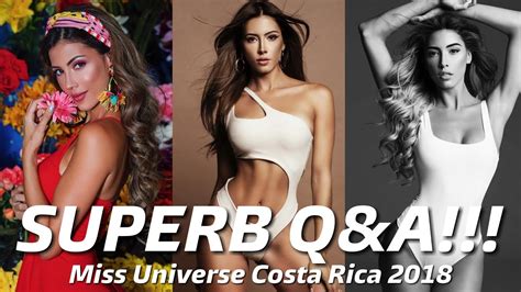Superb Qanda Miss Universe Costa Rica 2018 Natalia