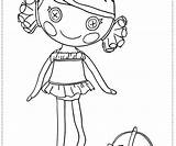 Coloring Lalaloopsy Pages Colouring Baby Getcolorings sketch template