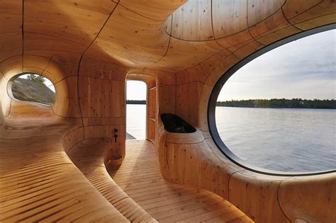 innovative detail private grotto sauna architect magazine