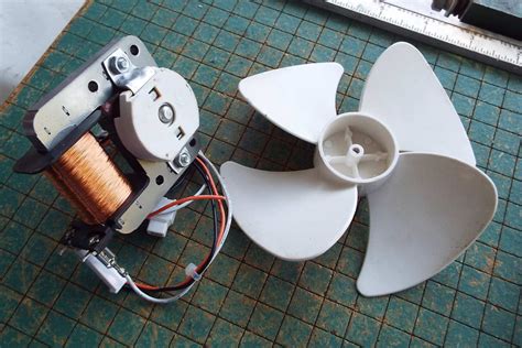 small fan electric motor  fan blade  synchronous etsy