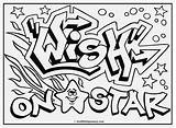 Coloring Graffiti Pages Printable Words Teenagers Print Colouring Color Drawings Cool Adult Getdrawings Skull Star Book Room Quote Choose Board sketch template