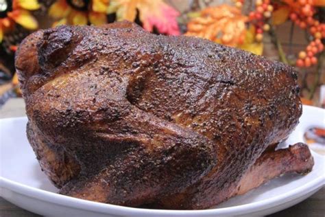 smoked thanksgiving turkey lots of butter method