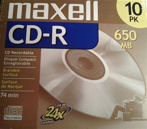 amazoncom maxellr cd  media  jewel case mb minutes pack   home kitchen