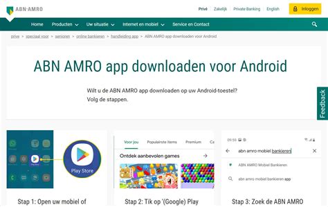abn amro inloggen android