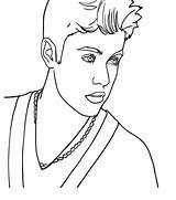 Justin Bieber Coloring Pages Singer Pop Celebrities Country Drawing Canadian Cool Color Printable Waverly Place Getdrawings Print Drawings Wizards Getcolorings sketch template