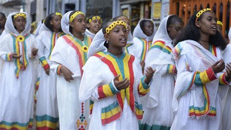 ethiopian  year  nation  celebrating  tuesday