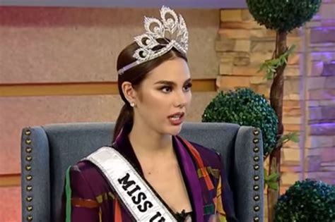 Sports U Catriona Gray Talks About Her Purpose As Miss Universe Abs