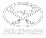 Coloring Logo Nhl Pages Hockey Dallas Sport Stars Printable Sabres Buffalo sketch template