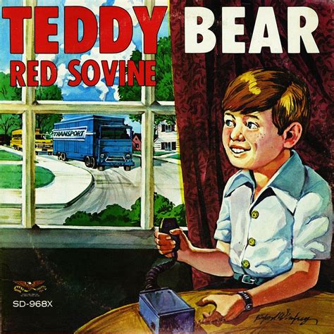 Red Sovine Teddy Bear 1976 Red Sovine Teddy Bear