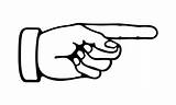 Pointing Finger Clipart Hand Arrow Middle Left Hands Cliparts Down Clip Cartoons Right Bid People Icap Tomo Ip Ocean Auction sketch template