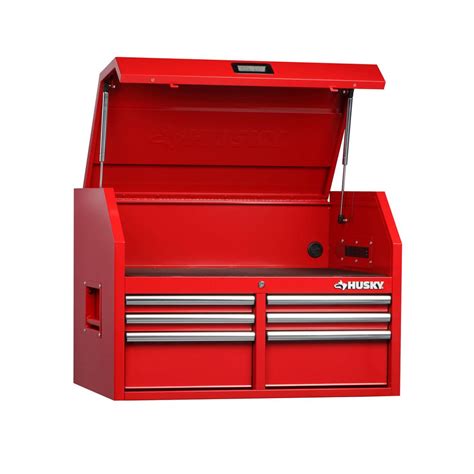 husky  drawer tool chest storage steel box shop workshop deep