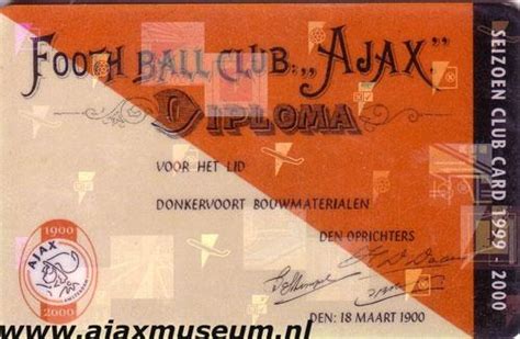clubcards ajax museum