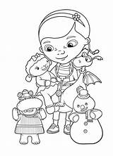 Doc Mcstuffins Coloring Pages Christmas Kids Print Help Hospital Printable Color Netart Disney Colouring Toy Sheets Doctor Bestcoloringpagesforkids Printables Birthday sketch template
