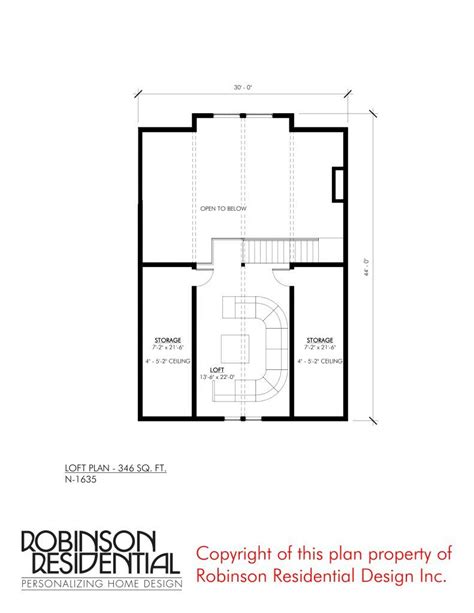 craftsman   robinson plans loft plan   plan small house plans