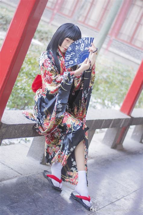 Sexy Anime Hell Girl Cosplay Clothing Traditional Japanese