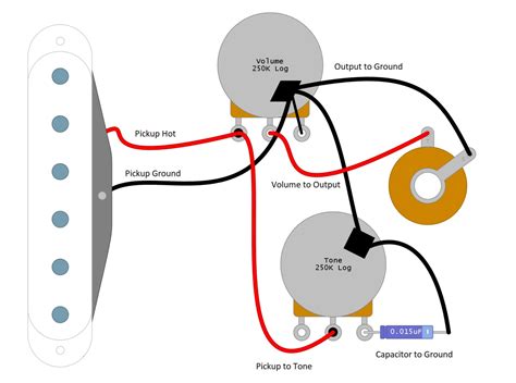 wiring diagram  guitar jack