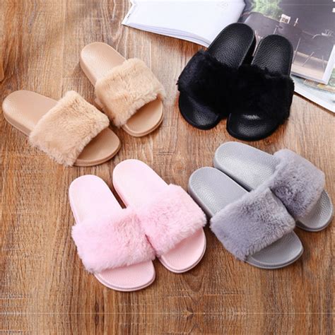 Hengsong Hot Sale Fashion Spring Summer Autumn Home Plush Slippers