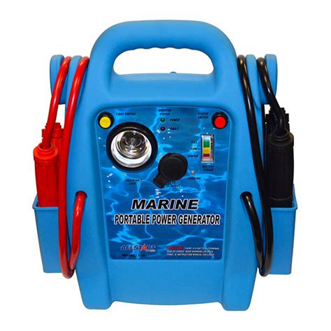 marine portable power battery jump starter cal van tools