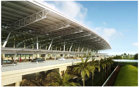 chennai international airport kamaraj domestic  international terminals architizer