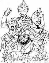 Ultraman Coloring Pages Colouring Zero Printable Book Color Getcolorings Getdrawings Template sketch template