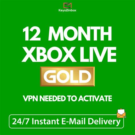 12 Month Xbox Live Gold Membership Code Xbox 360 Xbox One Brazil