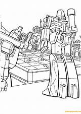 Transformers Transformer Galvatron Decepticons sketch template