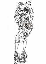 Coloring Monster High Pages Printable Operetta Sheet Sheets Printables Characters Print sketch template