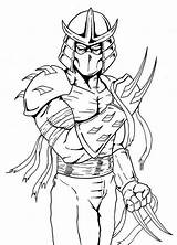 Shredder Turtles Mutant Tmnt Ausmalbilder Rob Ranger Coloringpagesfortoddlers sketch template