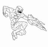 Power Rangers Dino Coloring Pages Ranger Thunder Gold Charge Colouring Kids Color Books Printable Template Visit Getcolorings Getdrawings Sketch Choose sketch template