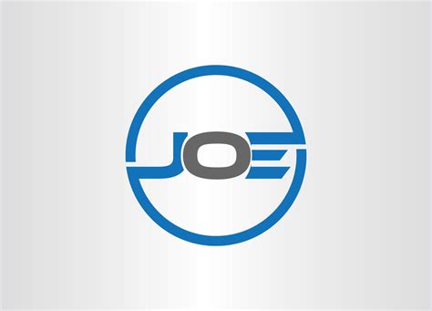 joe logo design company logo  vector art  vecteezy