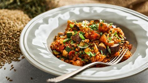 gruenkern gemuesepfanne rezept rezepte gesunde rezepte