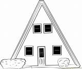 Coloring Cabin Cottage Unique Small Pages Coloringpages101 Thatched Rubble Stone Kids Online Architectures sketch template