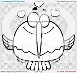 Hummingbird Amorous Outlined Coloring Clipart Cartoon Vector Thoman Cory sketch template