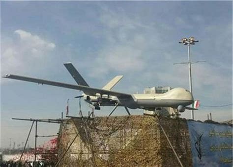 world defence news iran unveils newly designed model  shahed  long range drone uav