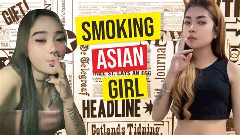 Cewek Merokok Dalam Bentuk Kompilasi Video Smoking Asian Girl Youtube