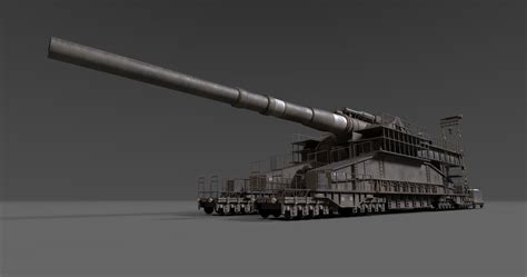 schwerer gustav railway gun  wu gene  deviantart