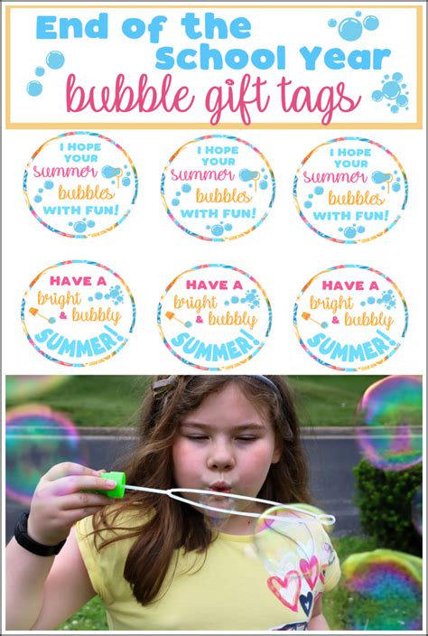 printable gift tags  bubbles  printable templates