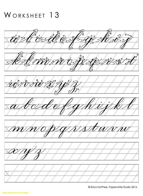 cursive handwriting alphabet printable alphabetworksheetsfreecom