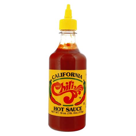 Just Chili California Hot Sauce 18 Ounce Bottle 1 Bottle Buy Online