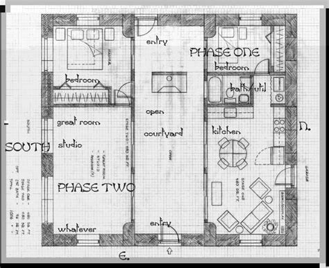 straw bale house plan  sq ft dog trot house plans straw bale house dog trot house