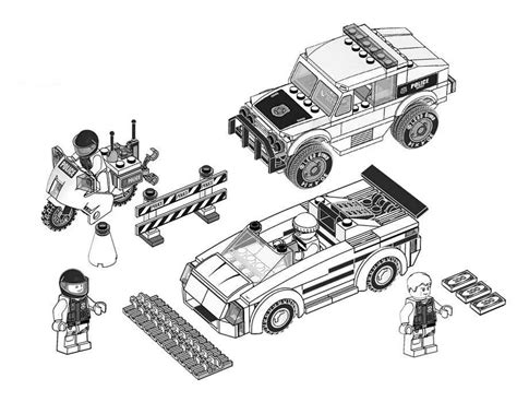 lego police coloring pages  print  color