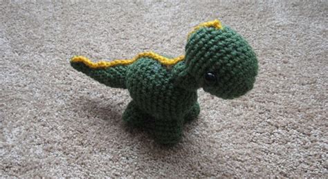 unschoolers  crochet pattern link baby dinosaur trendy