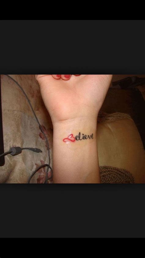 I Want This Believe Tattoos Wrist Tattoos For Women Cool Wrist Tattoos